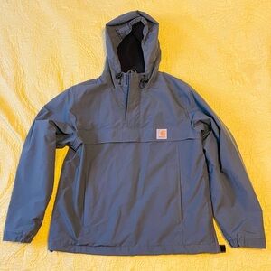 Carhartt WIP Blue Hooded Jacket Anorak